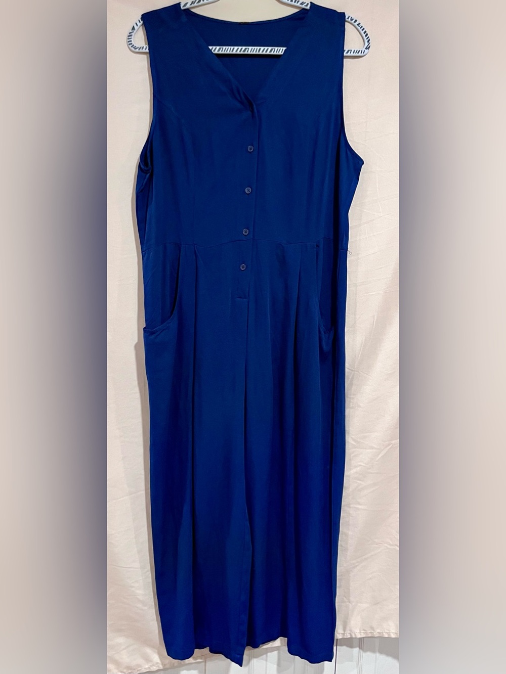 Melissa McCarthy Seven7 navy blue jumpsuit, brand new with tags